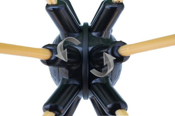 Ελαιοραβδιστικό - Βλεργα carbon αχινός Gold 4x4 12v 2,0m